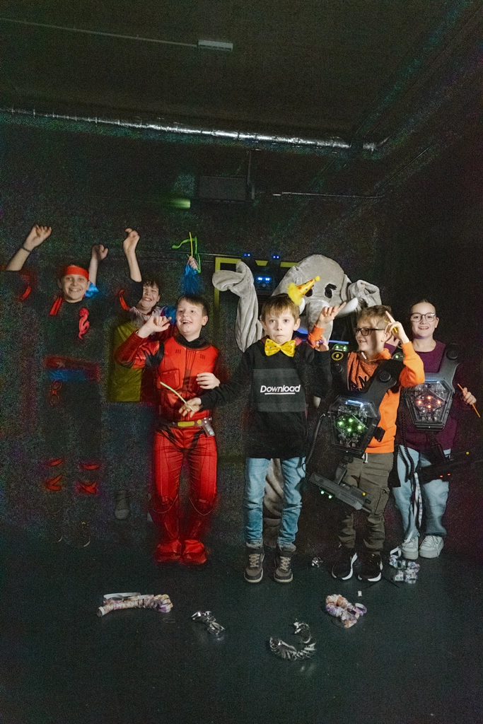 Lasertag Kindergeburtstag