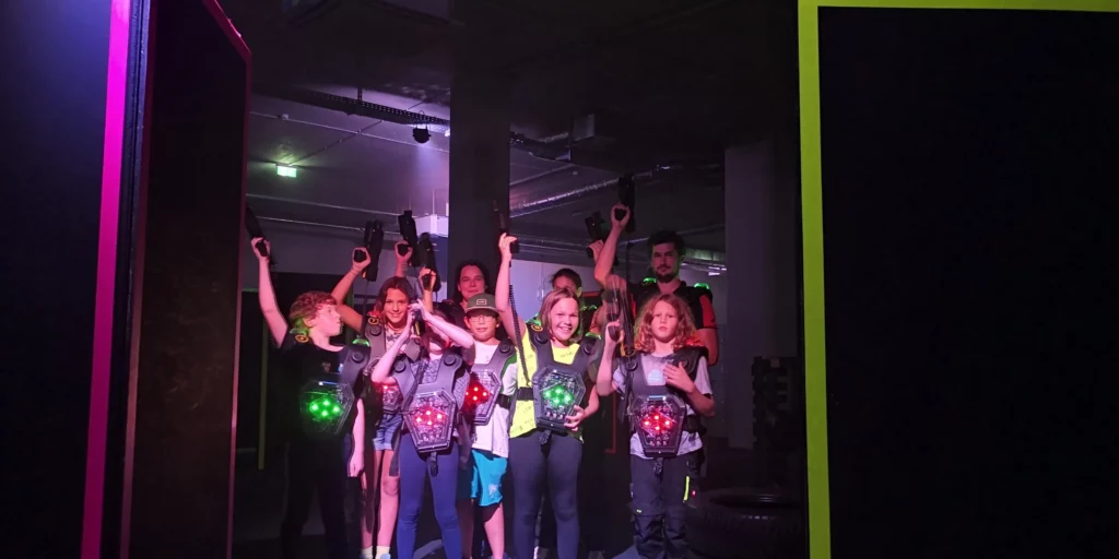 Lasertag Kindergeburtstag in der Nähe